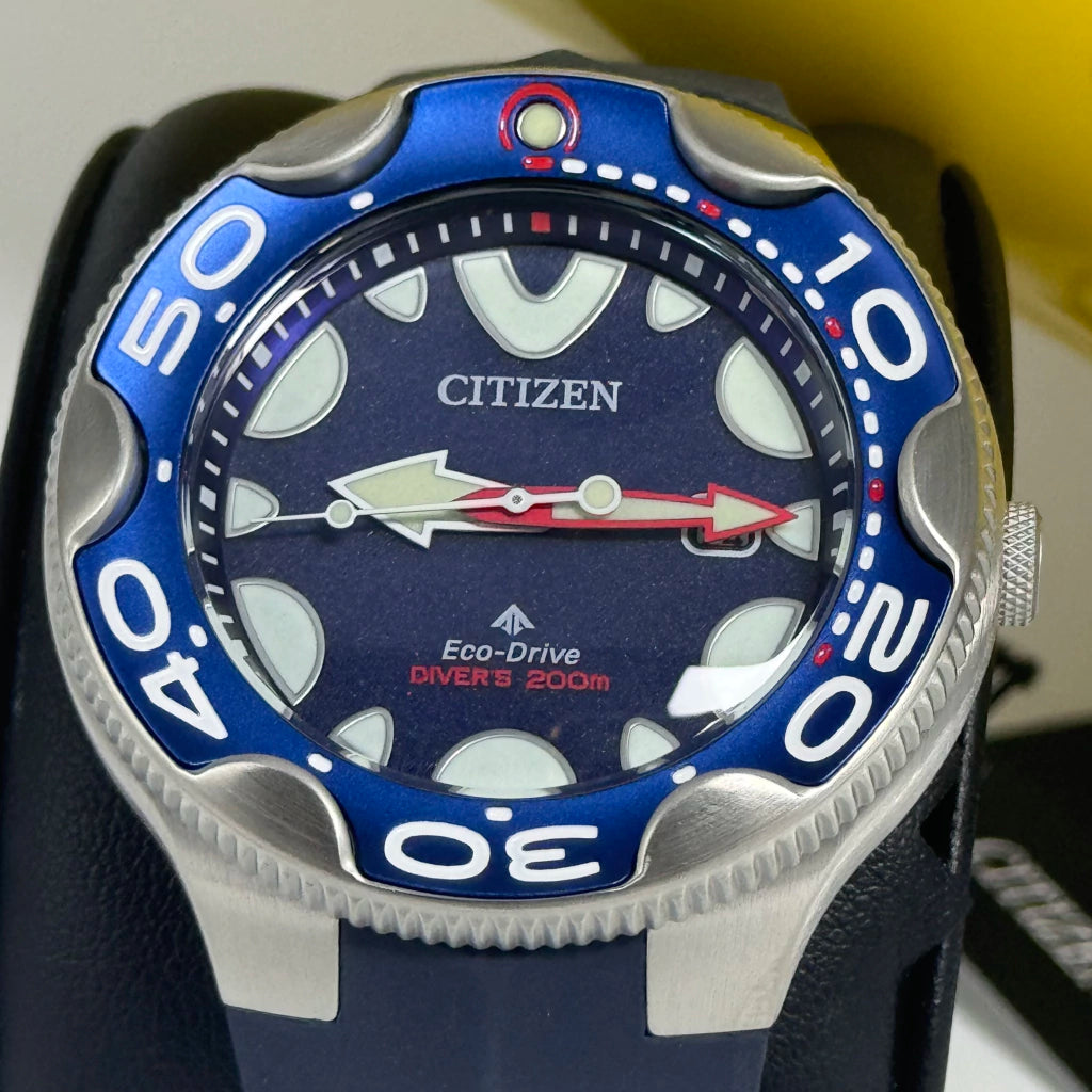 Relogio Citizen New Orca Azul- BN0231-01L