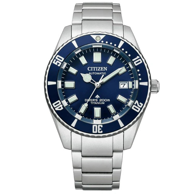 Relógio Citizen Fujitsubo Automatic Titanium Azul - NB6021-68L