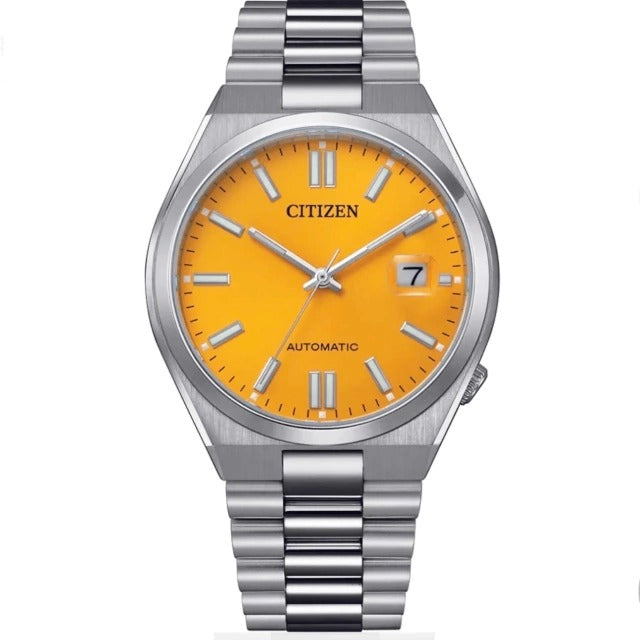 Citizen Automatic Tsuyosa Yellow Watch - NJ0150-81Z