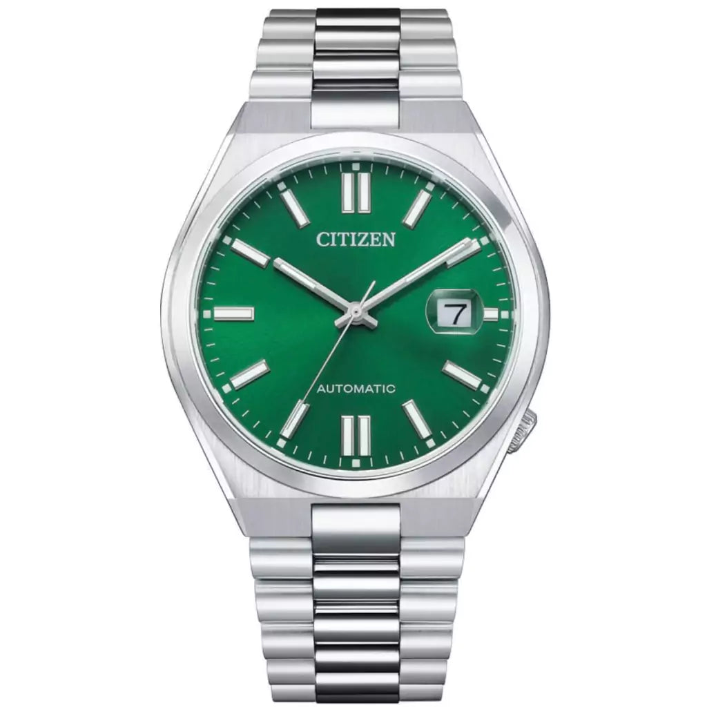 Citizen Automatic Tsuyosa Green Watch - NJ0150-81X