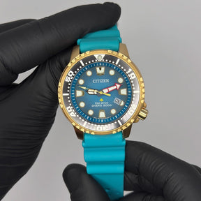 Citizen Aqualand Marine Turquoise Blue Watch - BN0162-02X