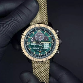 Reloj Citizen radiocontrolado verde - JY8074-11X 