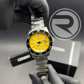 Citizen Automatic Urban Yellow Watch - NJ0170-83Z 