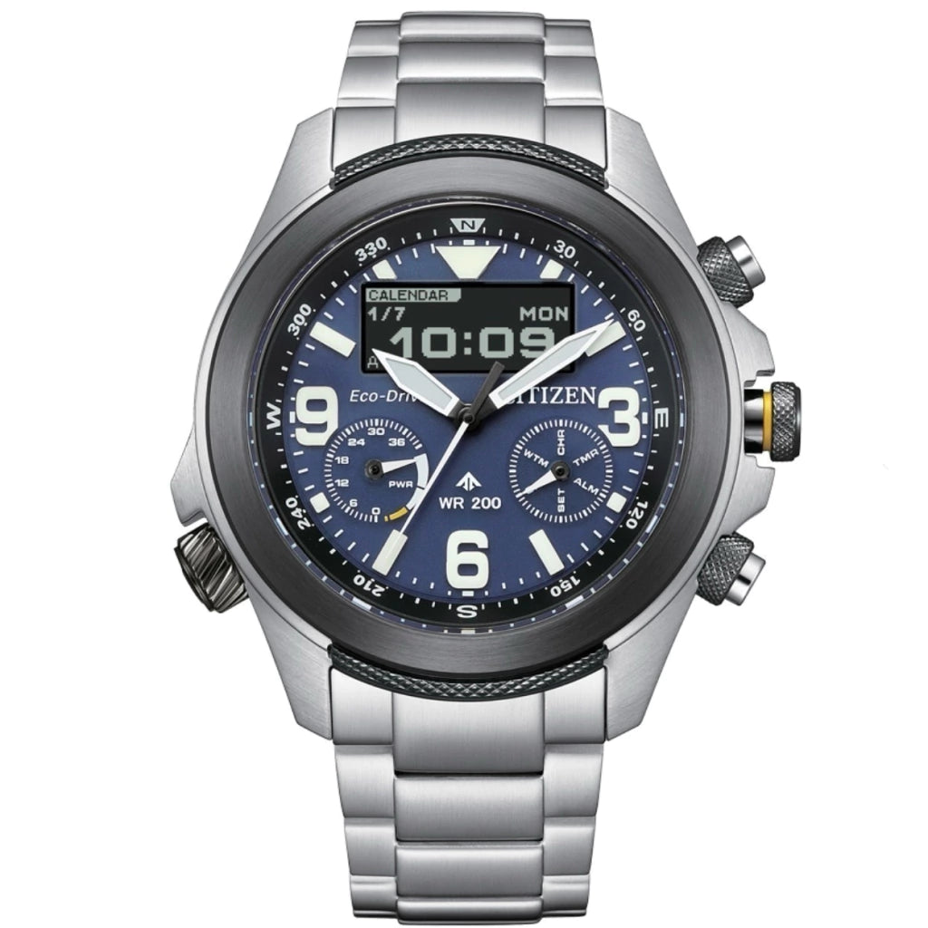 Relógio Citizen Eco Drive Land - JV1006-51l