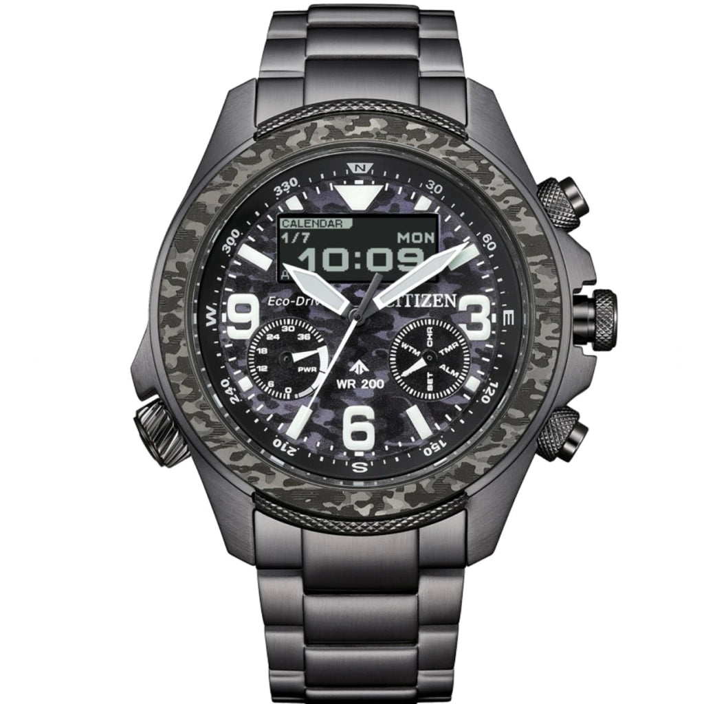 Relógio Citizen Eco Drive Land - Limited edition 5900pcs JV1008-63e