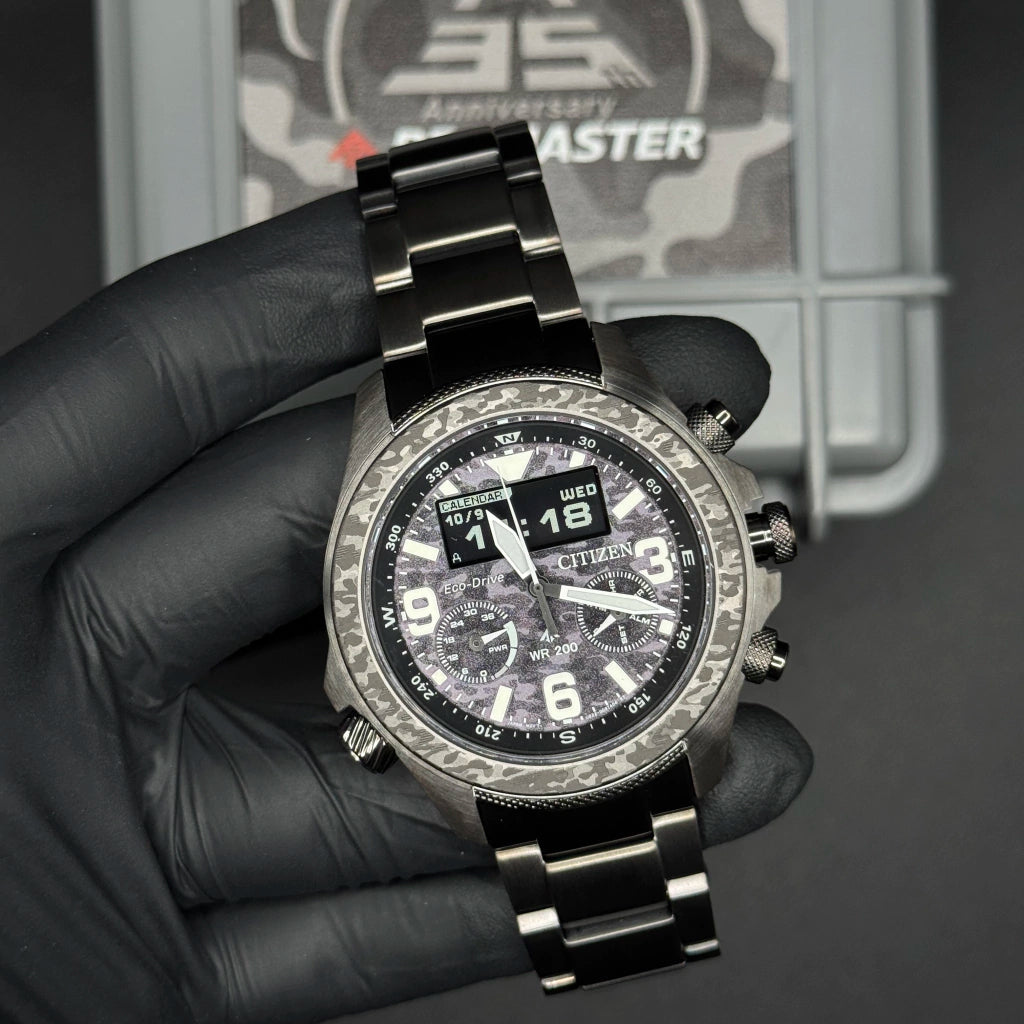 Relógio Citizen Eco Drive Land - Limited edition 5900pcs JV1008-63e